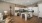 a kitchen with white cabinets